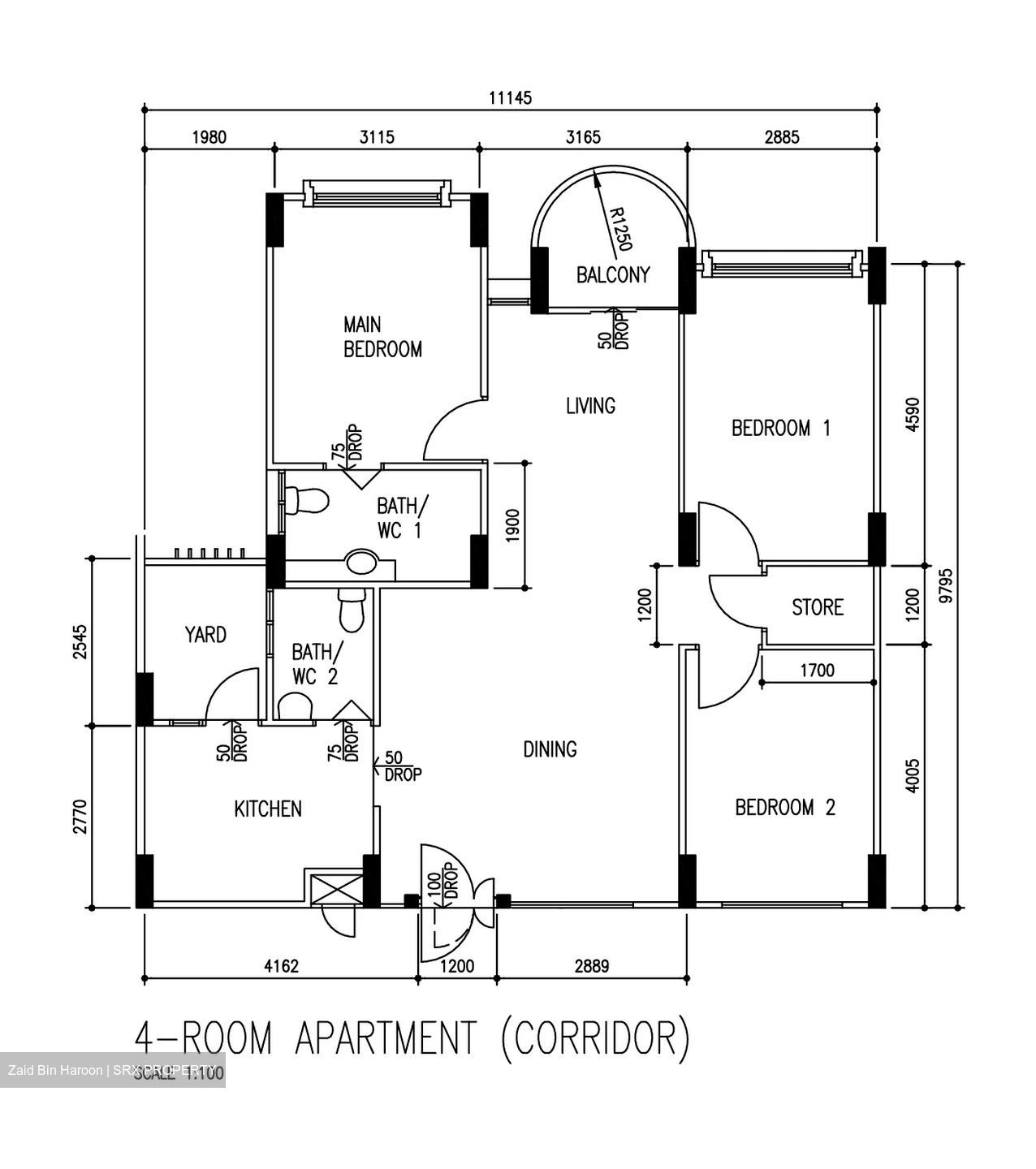 Blk 694 Jurong West Central 1 (Jurong West), HDB 4 Rooms #509480641